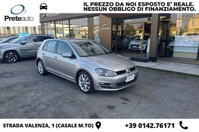 Volkswagen Golf 2.0 TDI 5p. Highline BlueMotion Technology del 2014 usata a Casale Monferrato