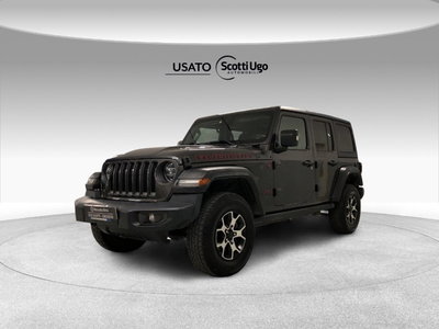 Jeep Wrangler Unlimited 2.0 Turbo Rubicon del 2020 usata a Siena