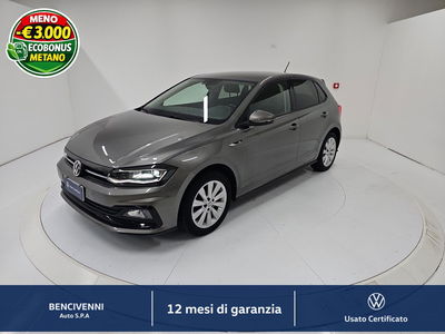 Volkswagen Polo 1.0 TGI 5p. Highline BlueMotion Technology del 2019 usata a Catanzaro