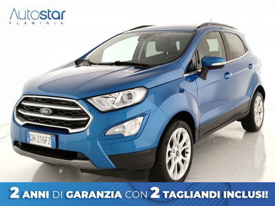 Ford EcoSport 1.0 EcoBoost 125 CV Titanium del 2021 usata a Roma