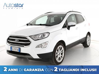 Ford EcoSport 1.0 EcoBoost 125 CV Titanium del 2021 usata a Roma