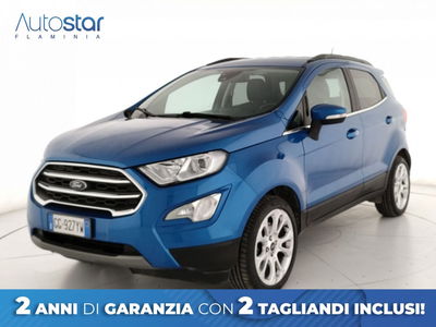 Ford EcoSport 1.0 EcoBoost 125 CV Titanium del 2021 usata a Roma