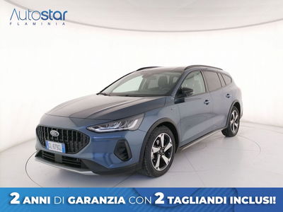 Ford Focus Station Wagon 1.0 EcoBoost Hybrid 125 CV Powershift SW Active Style del 2022 usata a Roma