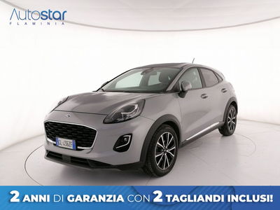 Ford Puma 1.0 ecoboost h Titanium 125cv del 2022 usata a Roma