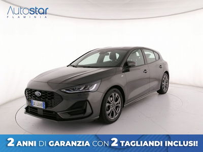 Ford Focus 1.0t ecoboost h ST-Line X 125cv del 2022 usata a Roma