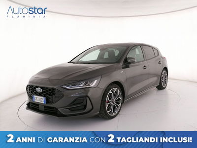 Ford Focus 1.0t ecoboost h ST-Line X 125cv del 2023 usata a Roma