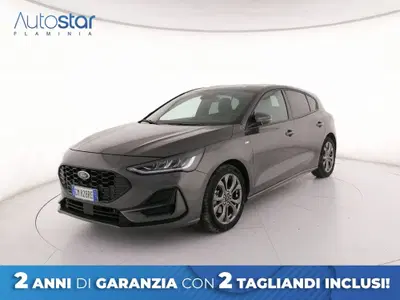 Ford Focus 1.0t ecoboost h ST-Line X 125cv del 2023 usata a Roma