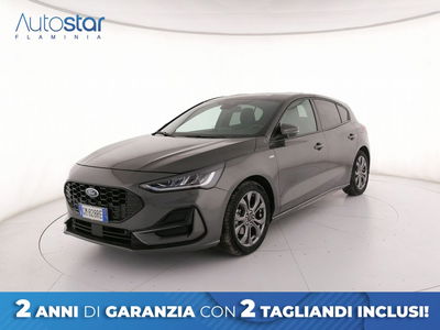 Ford Focus 1.0t ecoboost h ST-Line X 125cv del 2023 usata a Roma