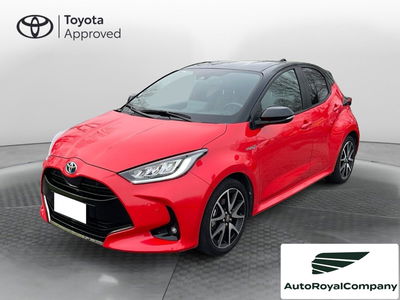 Toyota Yaris 1.5 Hybrid 5 porte Premiere del 2021 usata a Roma