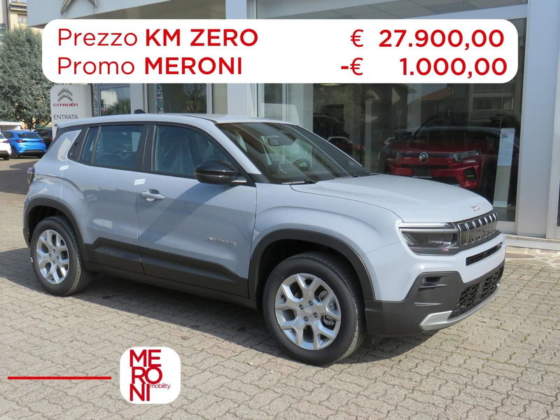 Jeep Avenger nuova a Monza e Brianza