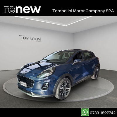 Ford Puma 1.0 EcoBoost Hybrid 125 CV S&amp;S aut. Titanium Design del 2022 usata a Perugia
