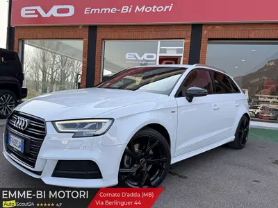 Audi A3 Sportback 2.0 TFSI S tronic Sport quattro edition del 2017 usata a Garlate