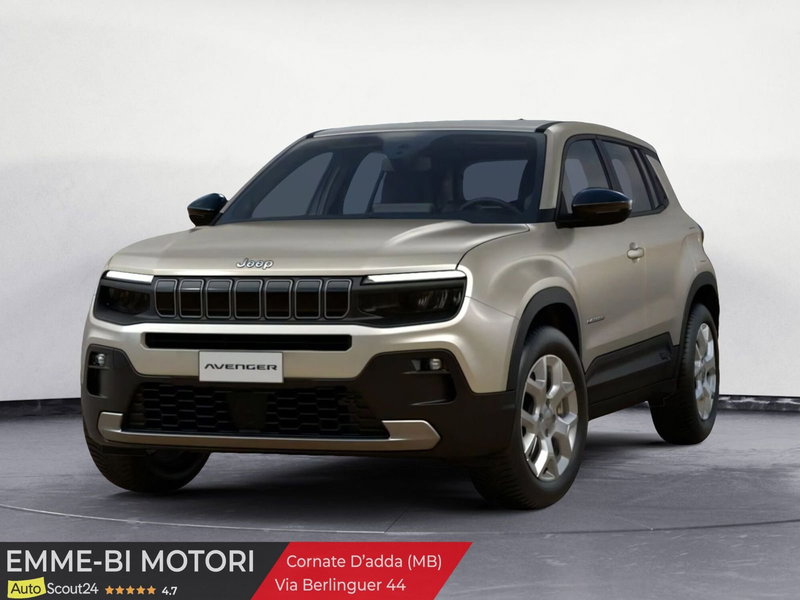 Jeep Avenger nuova a Monza e Brianza