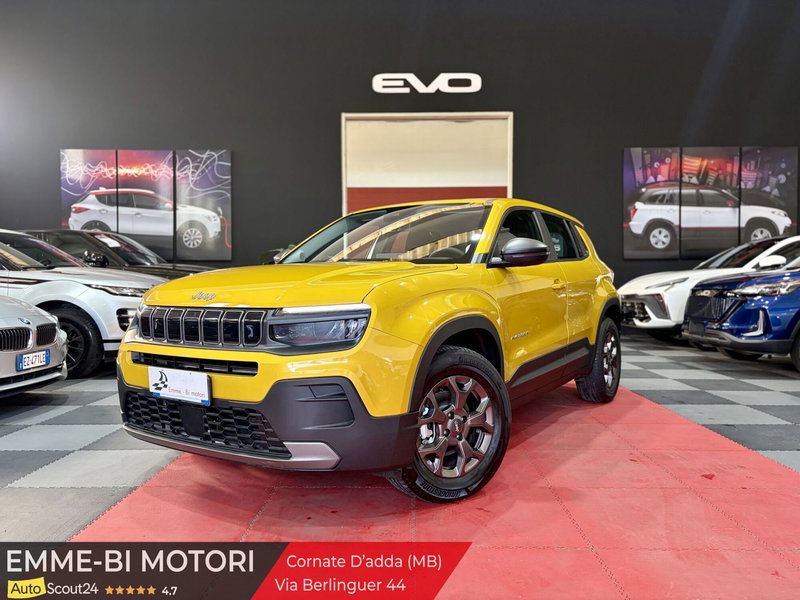 Jeep Avenger nuova a Monza e Brianza