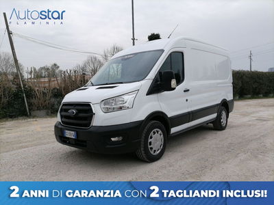 Ford Transit Furgone transit 330 2.0 tdci MHEV 130cv van d.cab. trend L2H2 E6.2 del 2021 usata a Roma