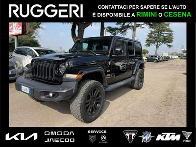 Jeep Wrangler 2.2 Mjt II Sahara del 2019 usata a Rimini