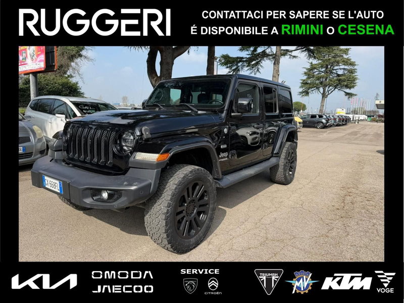 Jeep Wrangler usata a Rimini