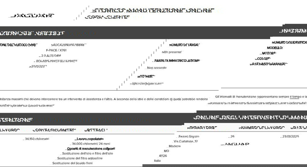 Jaguar F-Pace usata a Novara (10)