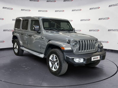 Jeep Wrangler Unlimited 2.2 Mjt II Sahara del 2019 usata a Verona