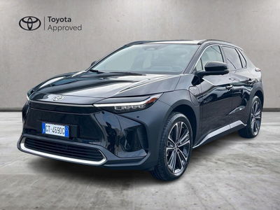 Toyota bZ4X ev Lounge awd-i 218cv del 2024 usata a Piacenza