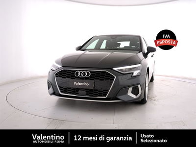 Audi A3 Sedan 35 TDI S tronic Business Advanced del 2022 usata a Roma