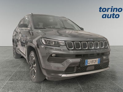 Jeep Compass 1.3 T4 190CV PHEV AT6 4xe Limited del 2022 usata a Cherasco