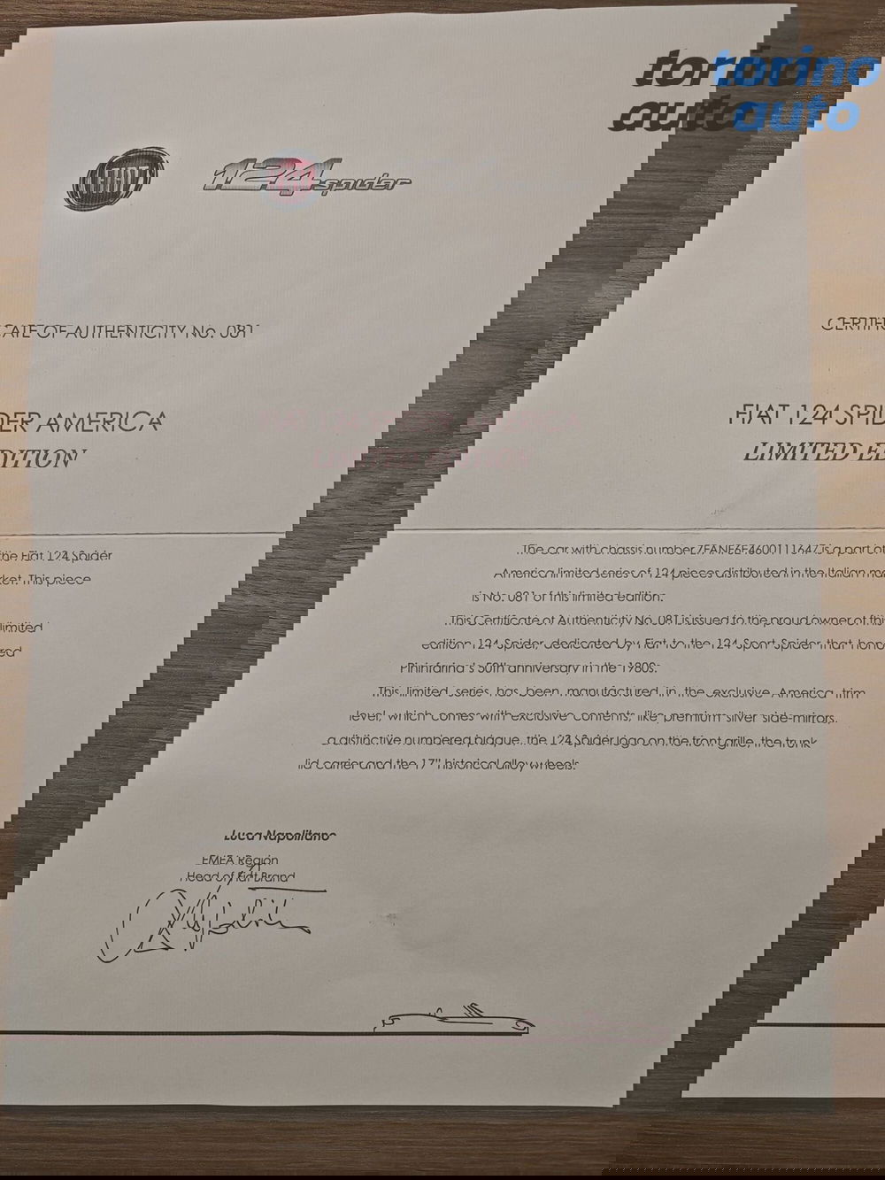 Fiat 124 spider usata a Torino (11)