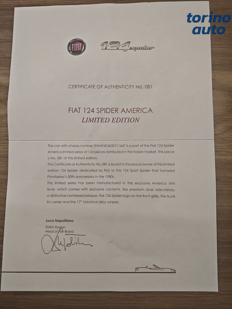 Fiat 124 spider usata a Torino (11)