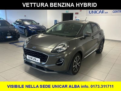 Ford Puma 1.0 EcoBoost 125 CV S&amp;S Titanium del 2021 usata a Alba