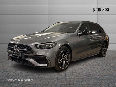 Mercedes-Benz Classe C Station Wagon 300 e phev AMG Line Advanced Plus auto del 2024 usata a Prato