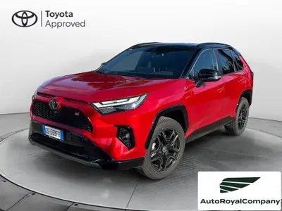 Toyota Rav4 vvt-ie h GR Sport awd-i 222cv e-cvt del 2023 usata a Roma
