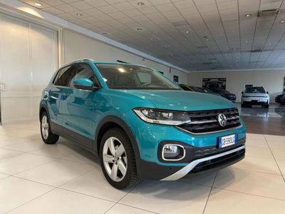 Volkswagen T-Cross 1.0 TSI 115 CV DSG Style BMT del 2020 usata a Vercelli