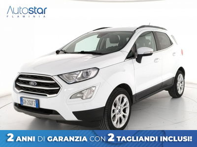 Ford EcoSport 1.0 EcoBoost 125 CV Titanium del 2021 usata a Roma
