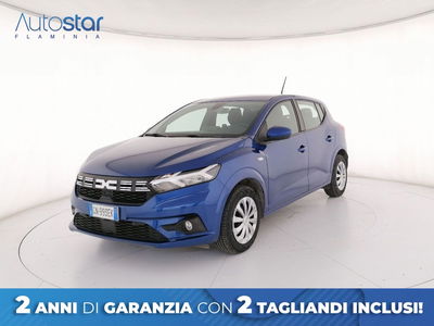 Dacia Sandero Streetway 1.0 tce Expression Eco-g 100cv 5 marce del 2023 usata a Roma