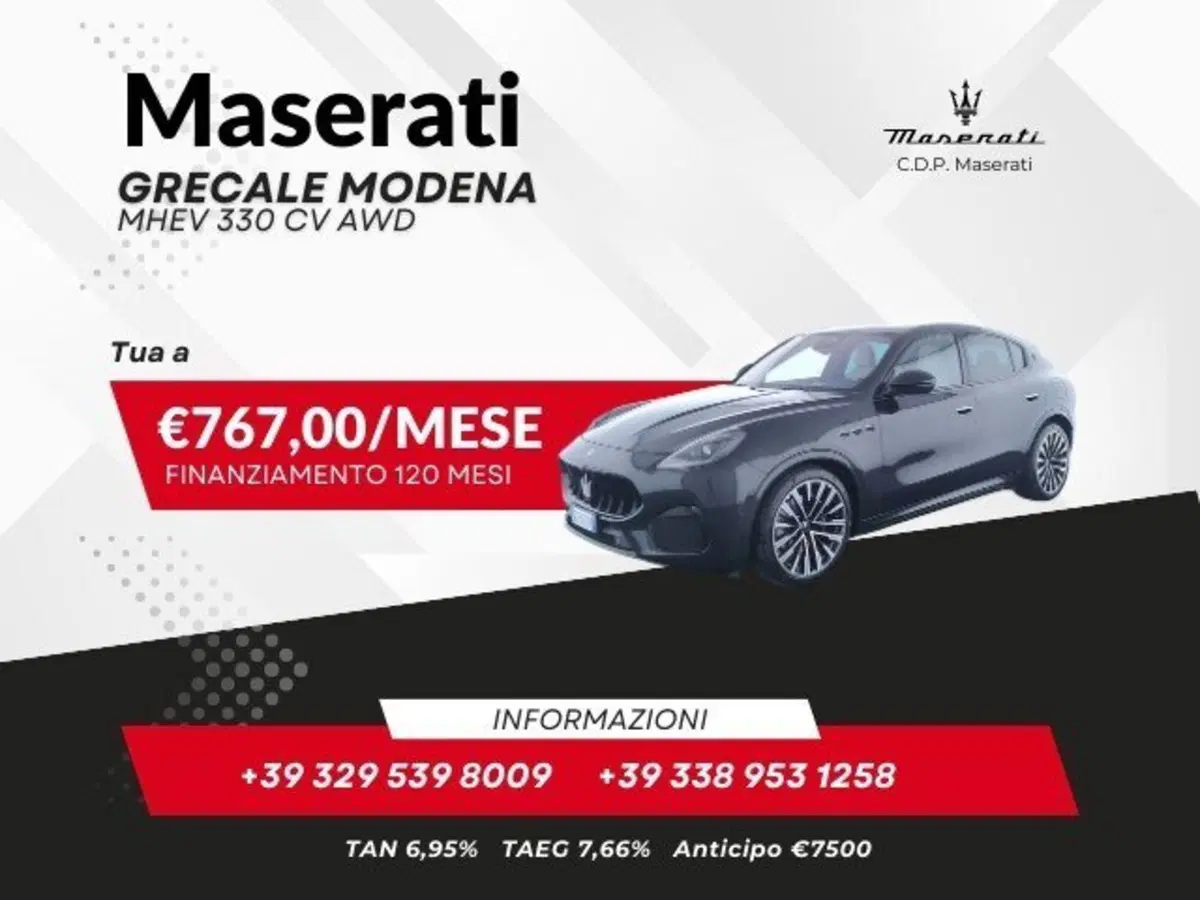 Maserati Grecale usata a Perugia