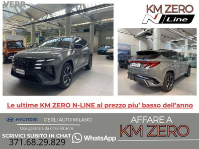 Hyundai Tucson 1.6 t-gdi 48V NLine 2wd dct nuova a Milano