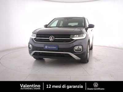 Volkswagen T-Cross 1.0 TSI 110 CV DSG Advanced del 2023 usata a Roma
