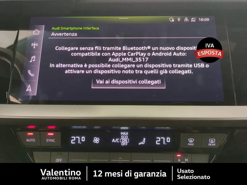 Audi A3 Sedan usata a Roma (17)