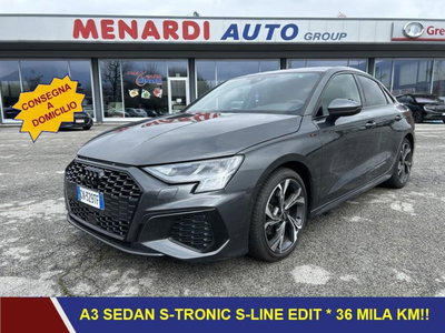 Audi A3 Sedan 35 TDI S tronic S line edition del 2023 usata a Bernezzo