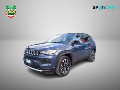 Jeep Compass 1.3 T4 190CV PHEV AT6 4xe Limited del 2022 usata a San Giorgio a Liri
