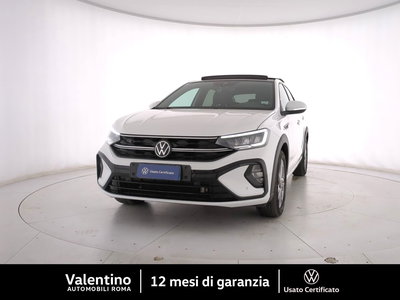 Volkswagen Taigo 1.0 TSI 110 CV DSG R-Line del 2023 usata a Roma
