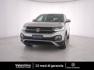 Volkswagen T-Cross 1.0 TSI 110 CV DSG Advanced del 2021 usata a Roma