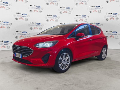 Ford Fiesta 1.0 Ecoboost Hybrid 125 CV 5 porte Titanium del 2023 usata a Caresanablot