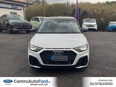 Audi A1 Sportback 30 TFSI S tronic Identity Black del 2020 usata a Albano Laziale
