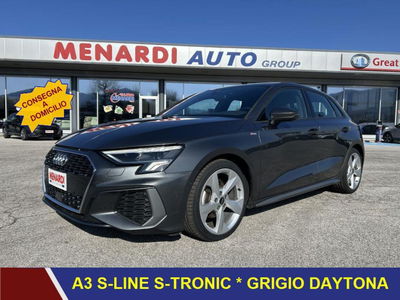 Audi A3 Sportback 35 TDI S tronic S line edition del 2023 usata a Bernezzo