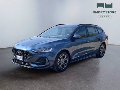 Ford Focus Station Wagon 1.0 EcoBoost Hybrid 125 CV SW ST-Line del 2023 usata a Milano