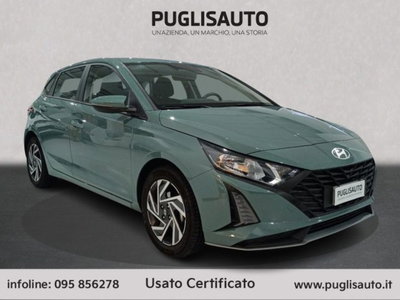 Hyundai i20 1.2 mpi Connectline mt del 2024 usata a Belpasso