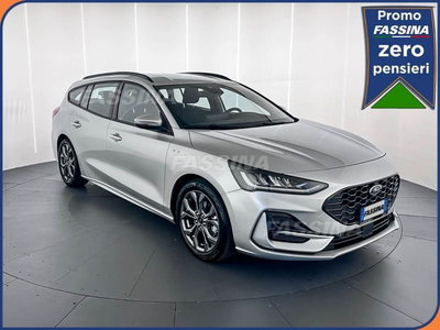 Ford Focus Station Wagon 1.0 EcoBoost Hybrid 125 CV SW ST-Line del 2025 usata a Milano