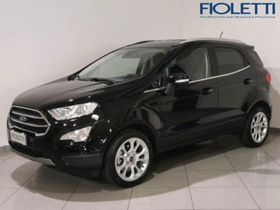 Ford EcoSport 1.0 EcoBoost 125 CV Titanium del 2021 usata a Brescia