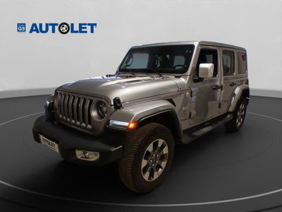 Jeep Wrangler Unlimited 2.2 Mjt II Recon del 2020 usata a Genova